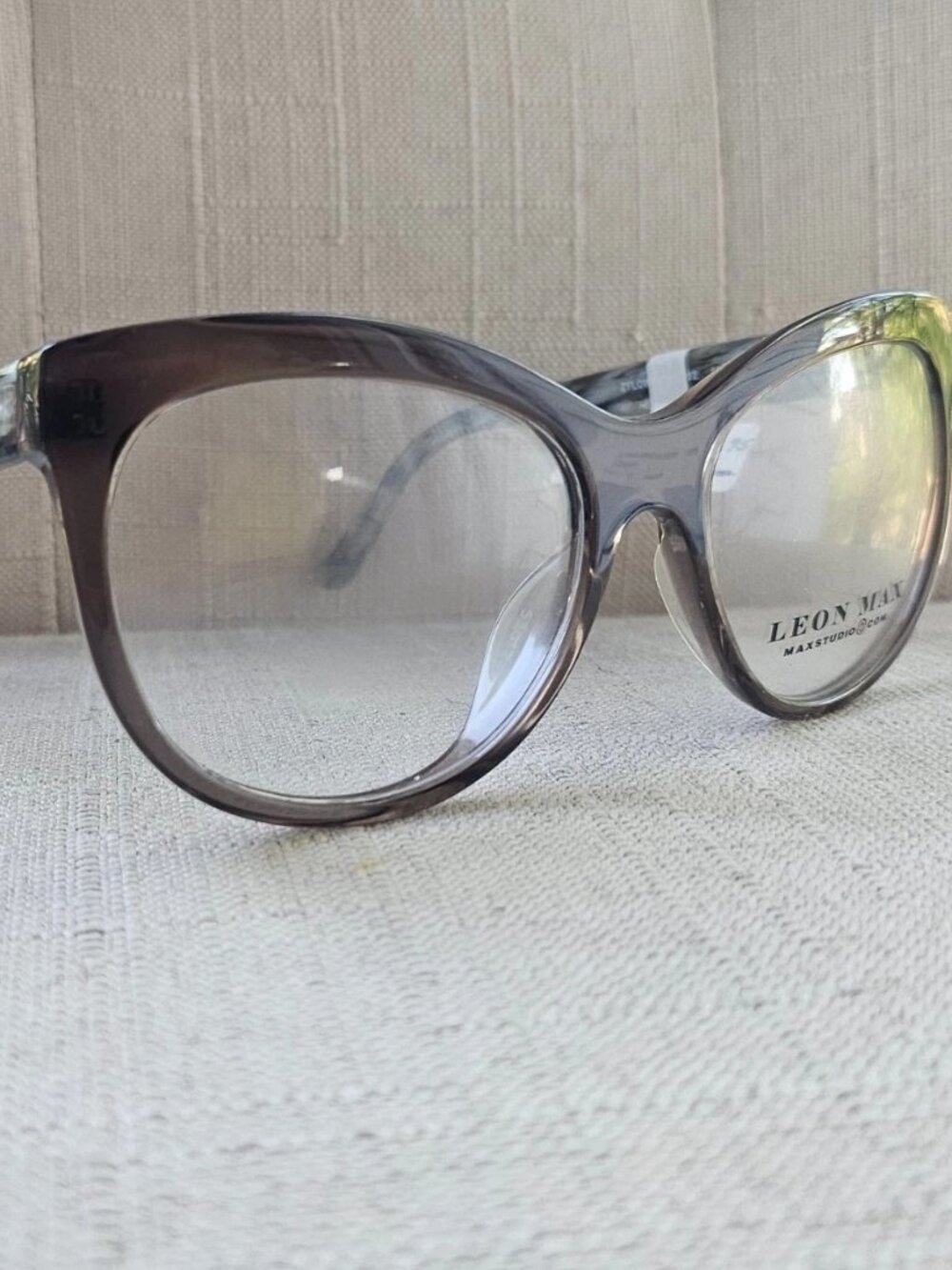 Leon Max Ladies Eyeglasses Frame LM6024 Taupe 53[]17 140 Eyewear Glasses $280